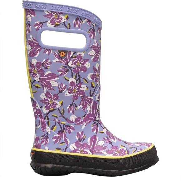 Bogs Other - BOGS rain boots in Periwinkle Magnolia Print - girls size 3